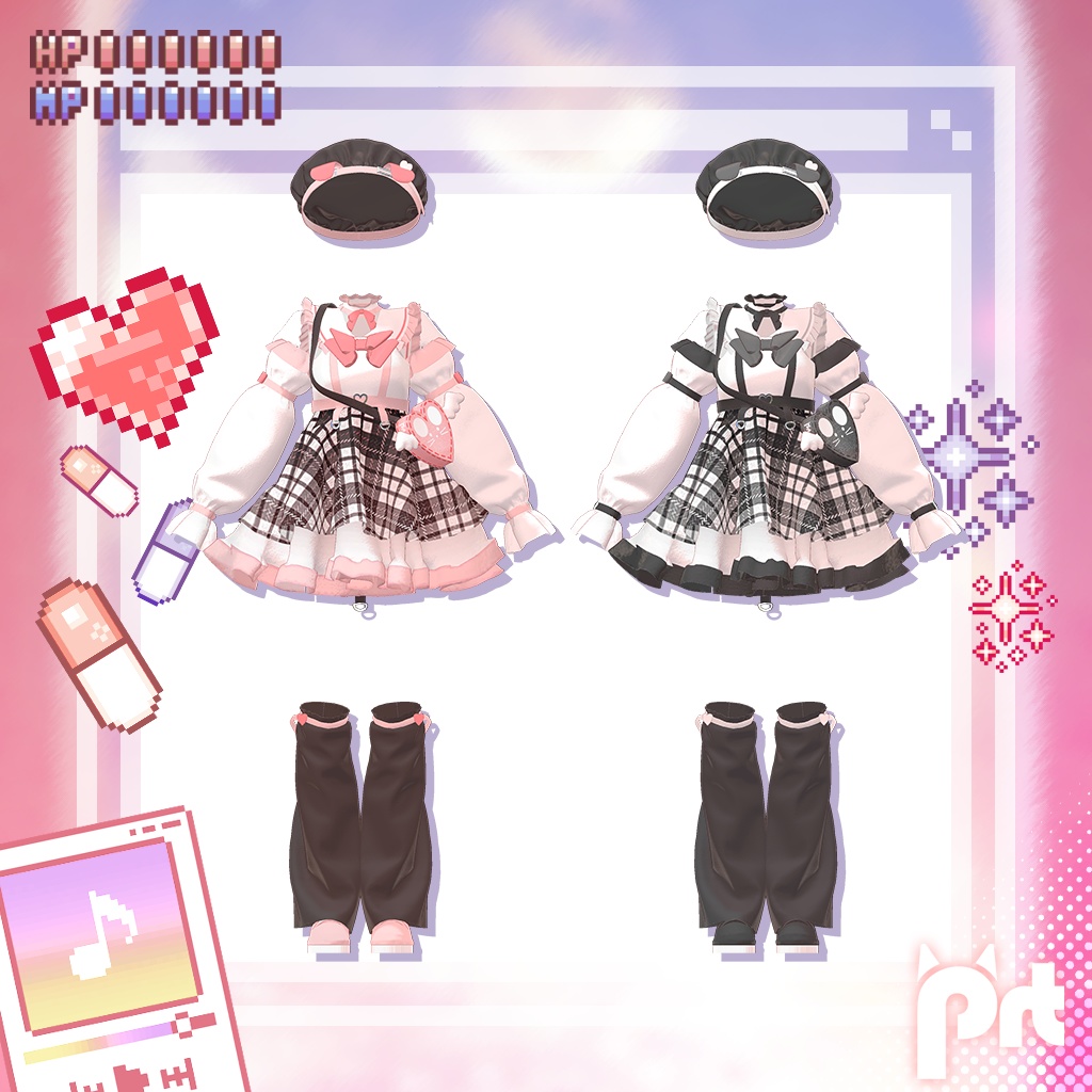【3D衣装モデル】Kawaii Angel Wear