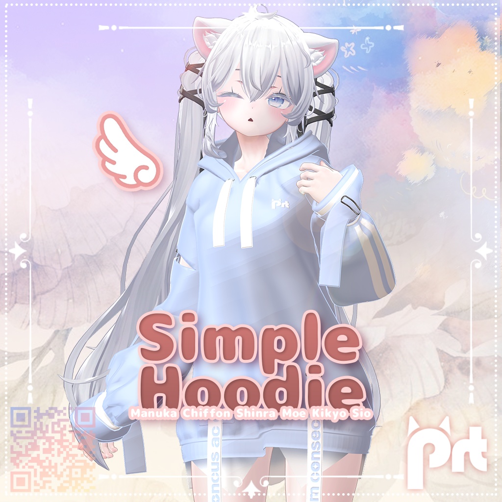 3D Costume Model] Simple Hoodie