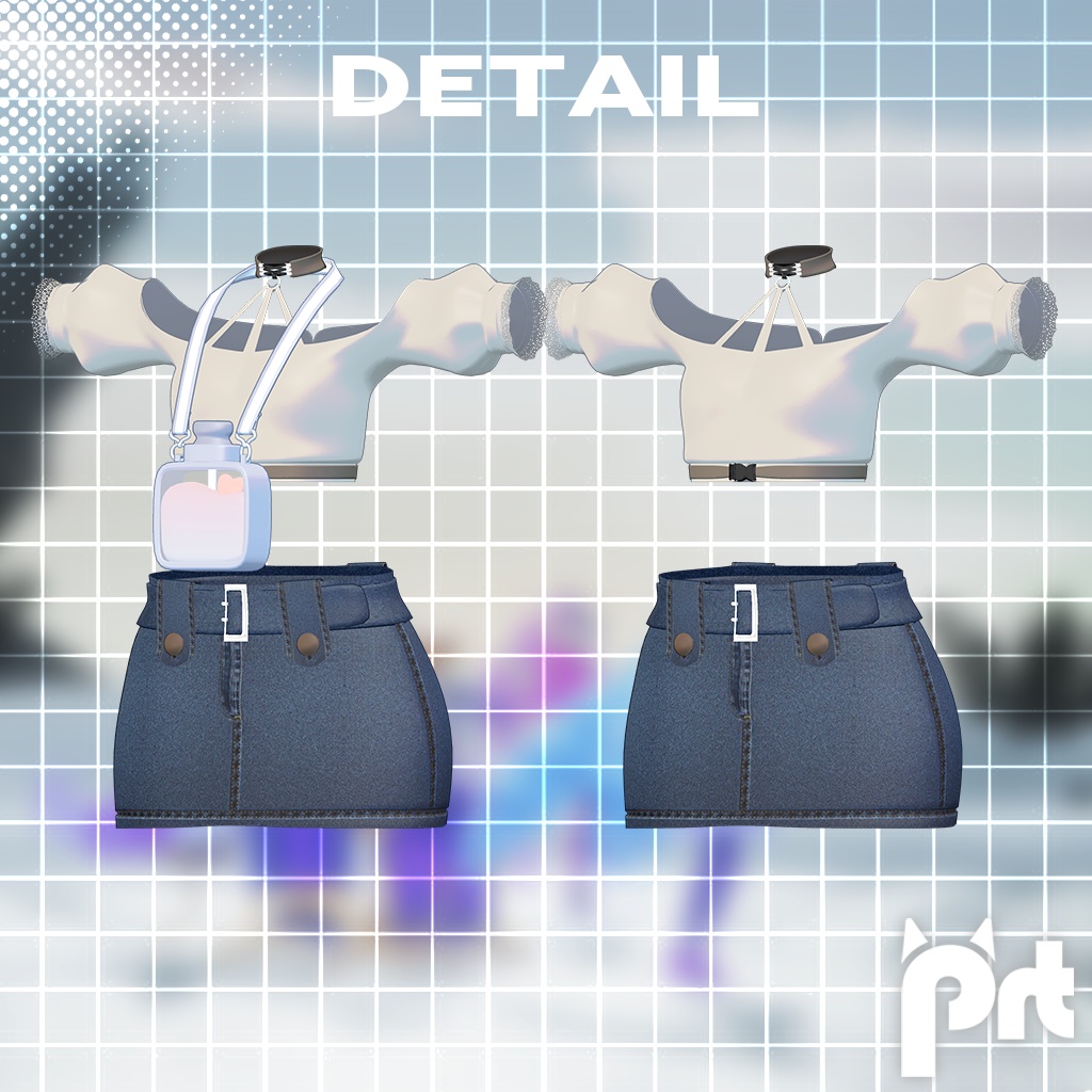 【3D衣装モデル】Spring Water Wear