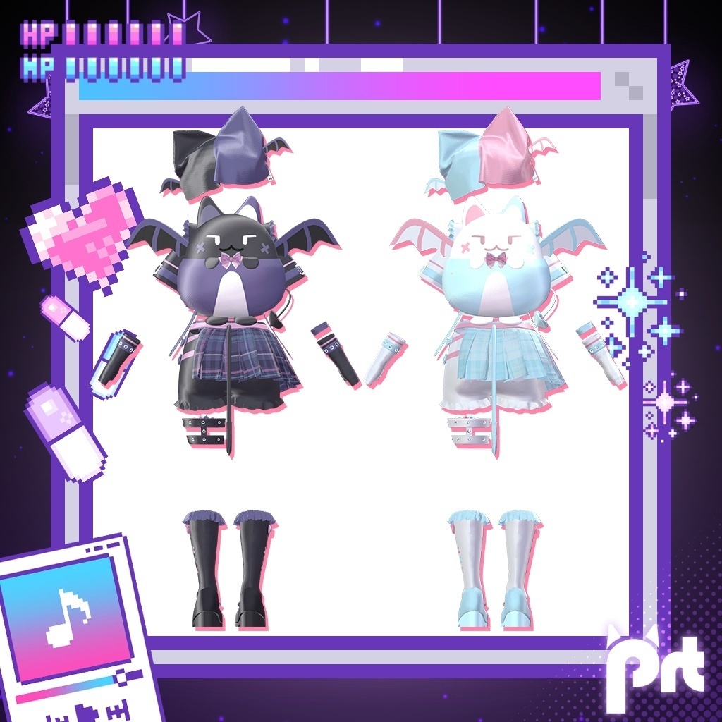 【3D衣装モデル】Kawaii Devil Wear For Sio