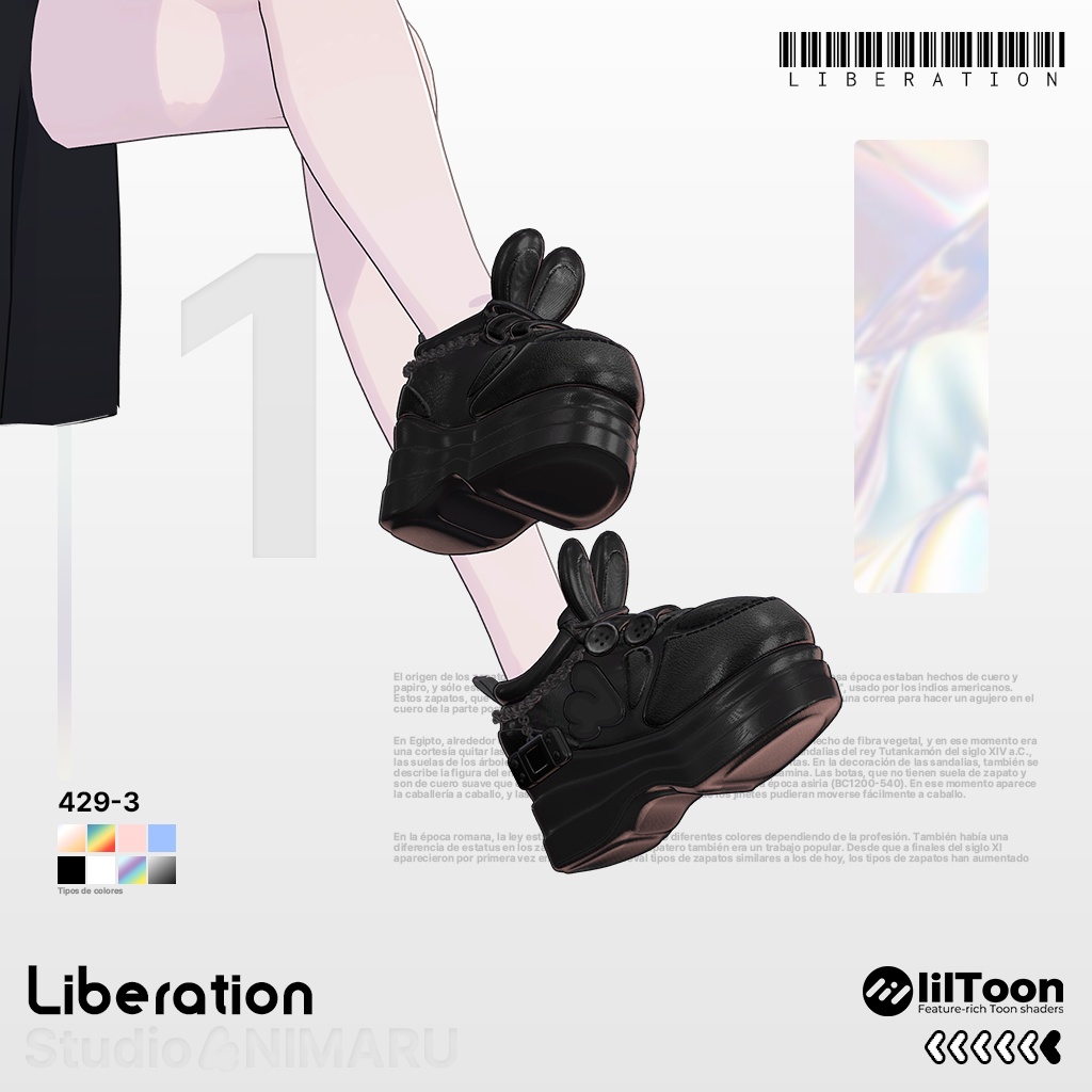 【10アバター対応】Liberation
