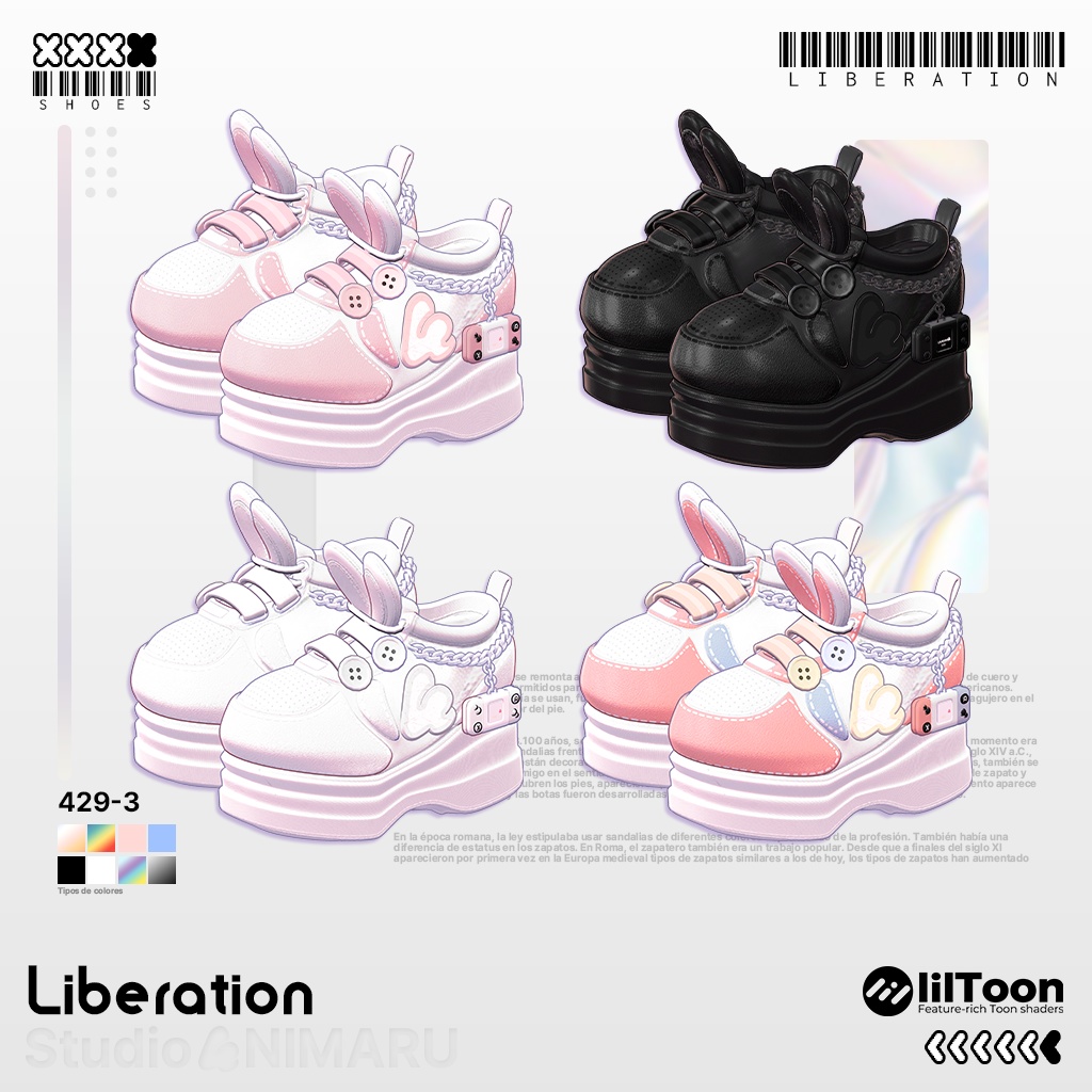 【10アバター対応】Liberation