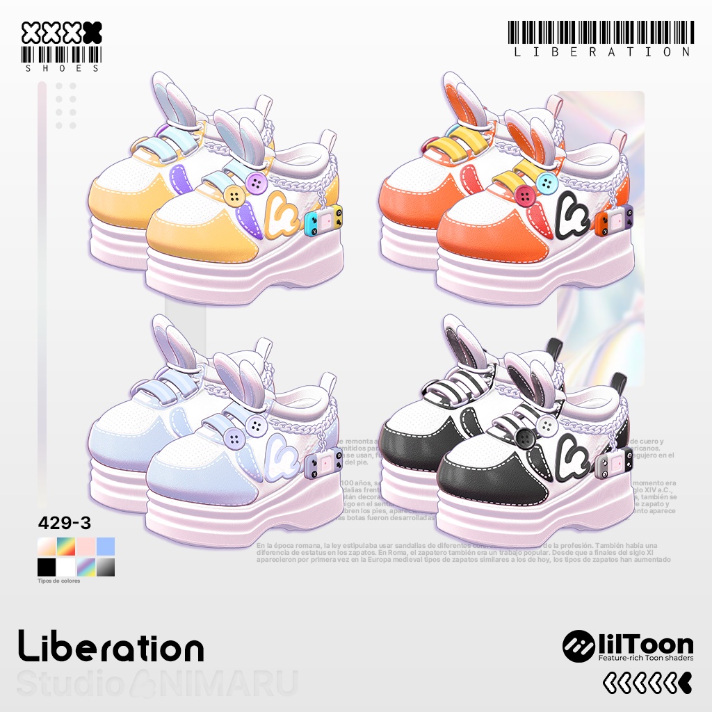 【10アバター対応】Liberation