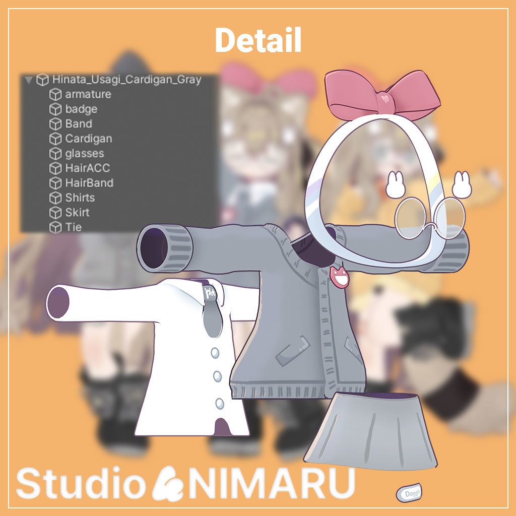 Usagi Cardigan for Kipfel