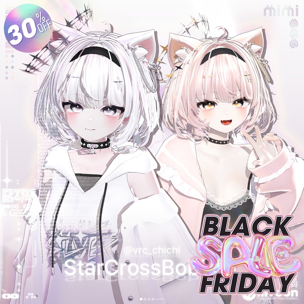 【18アバター対応】 StarCross Bob Hair