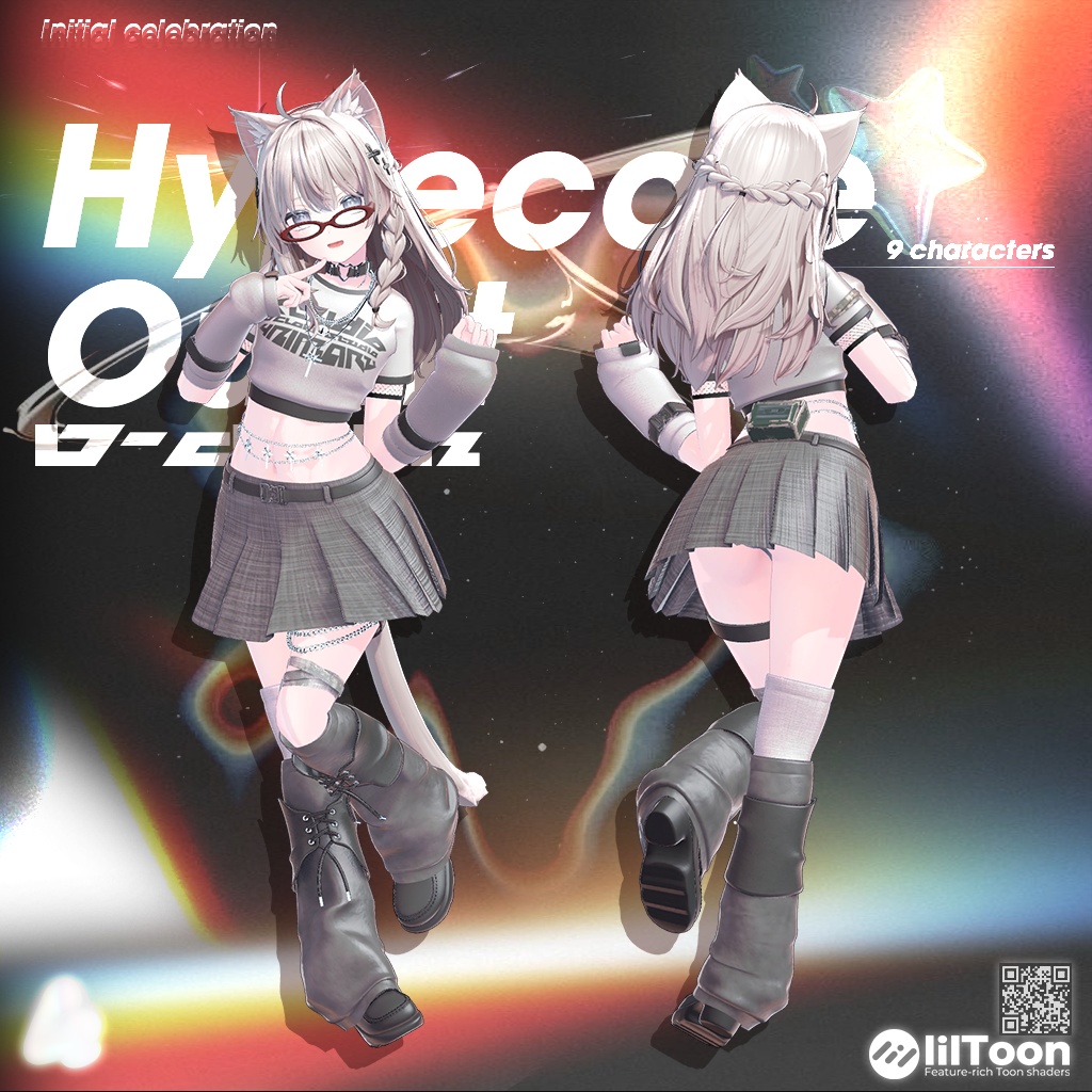 【10アバター対応】 HyperCore Outfit