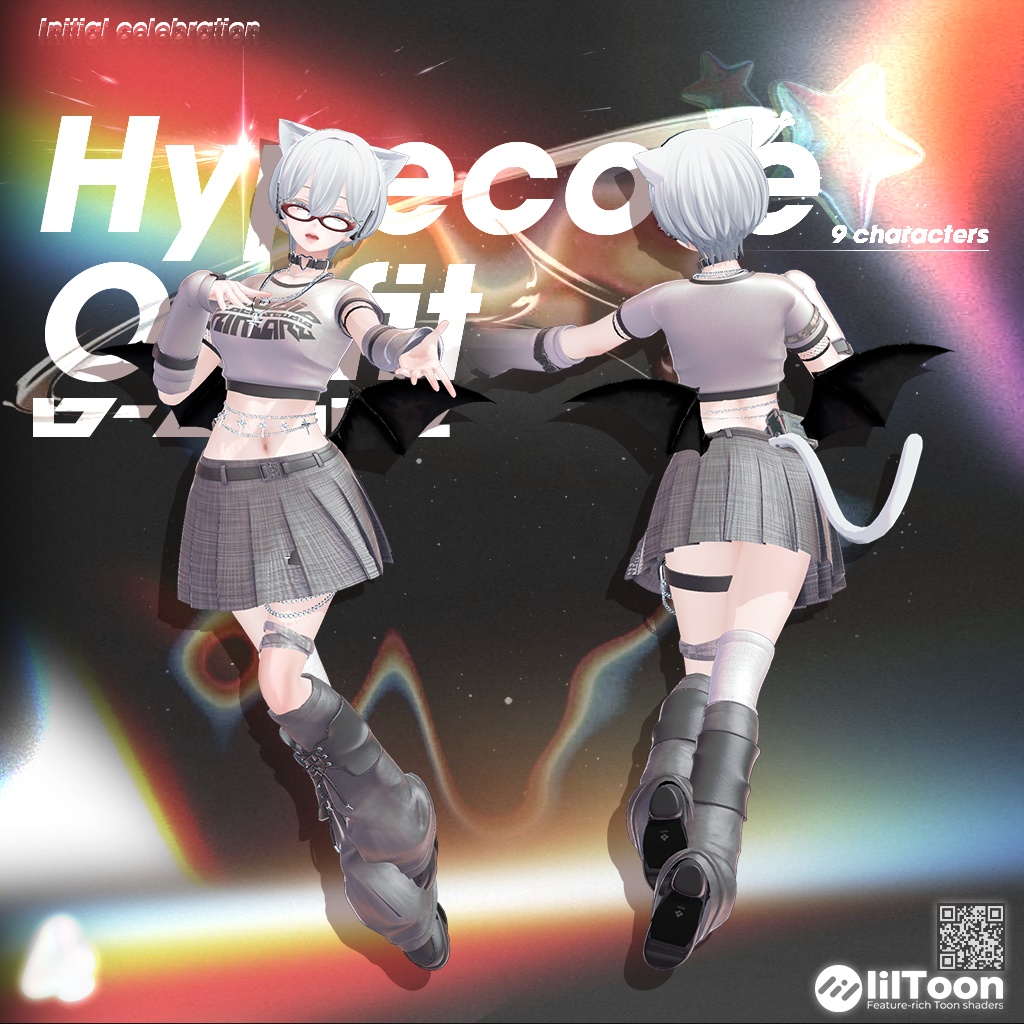 【10アバター対応】 HyperCore Outfit