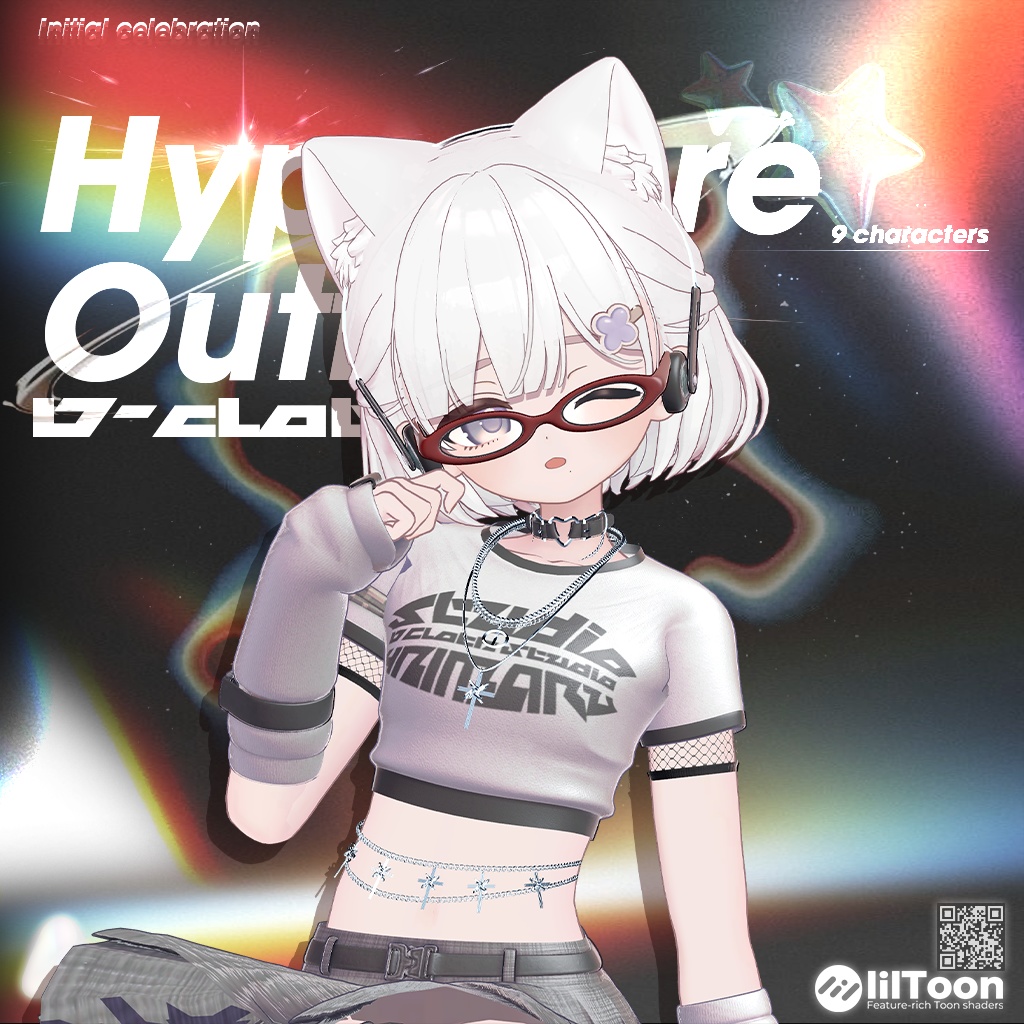 【10アバター対応】 HyperCore Outfit