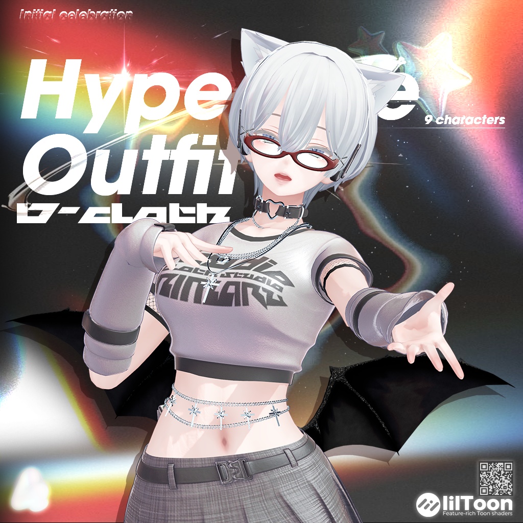 【10アバター対応】 HyperCore Outfit