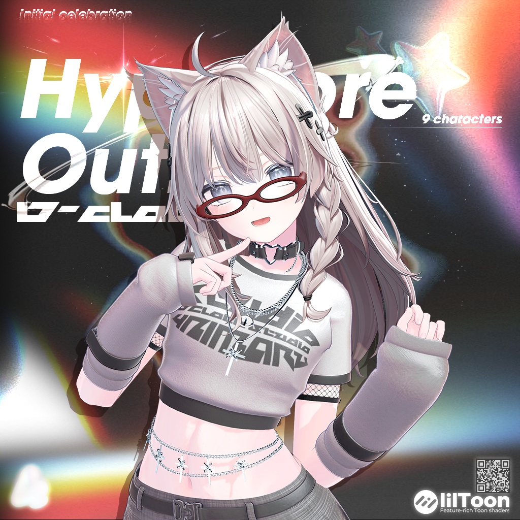 【10アバター対応】 HyperCore Outfit