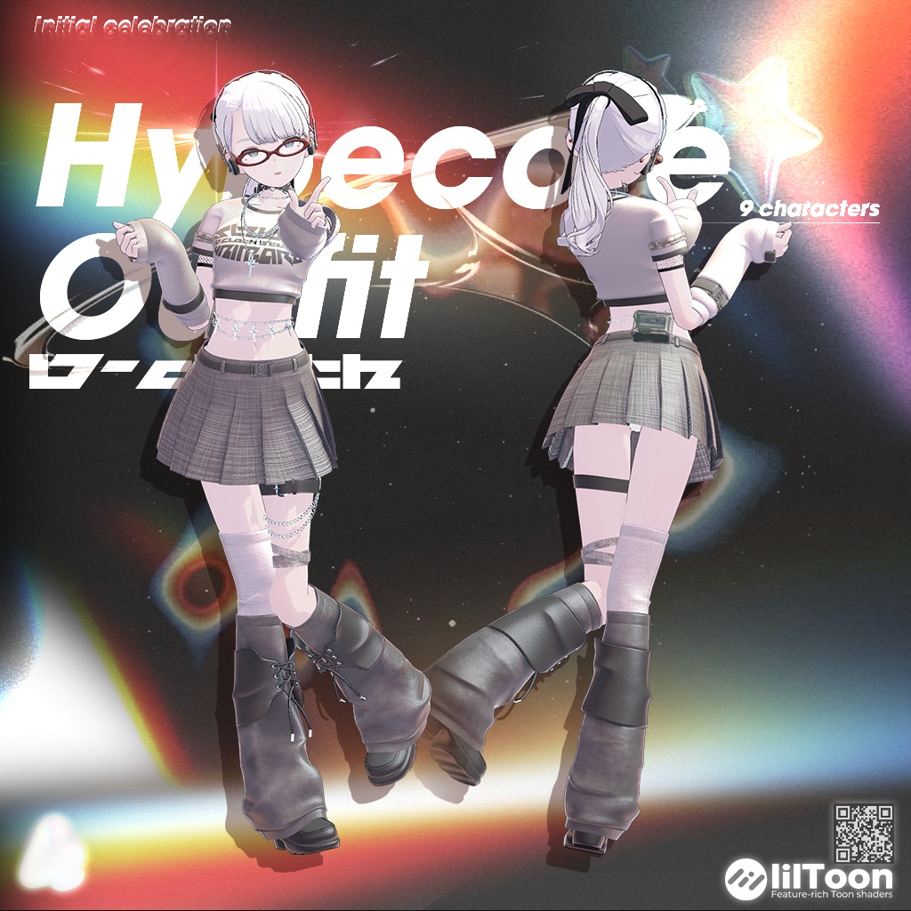 【10アバター対応】 HyperCore Outfit