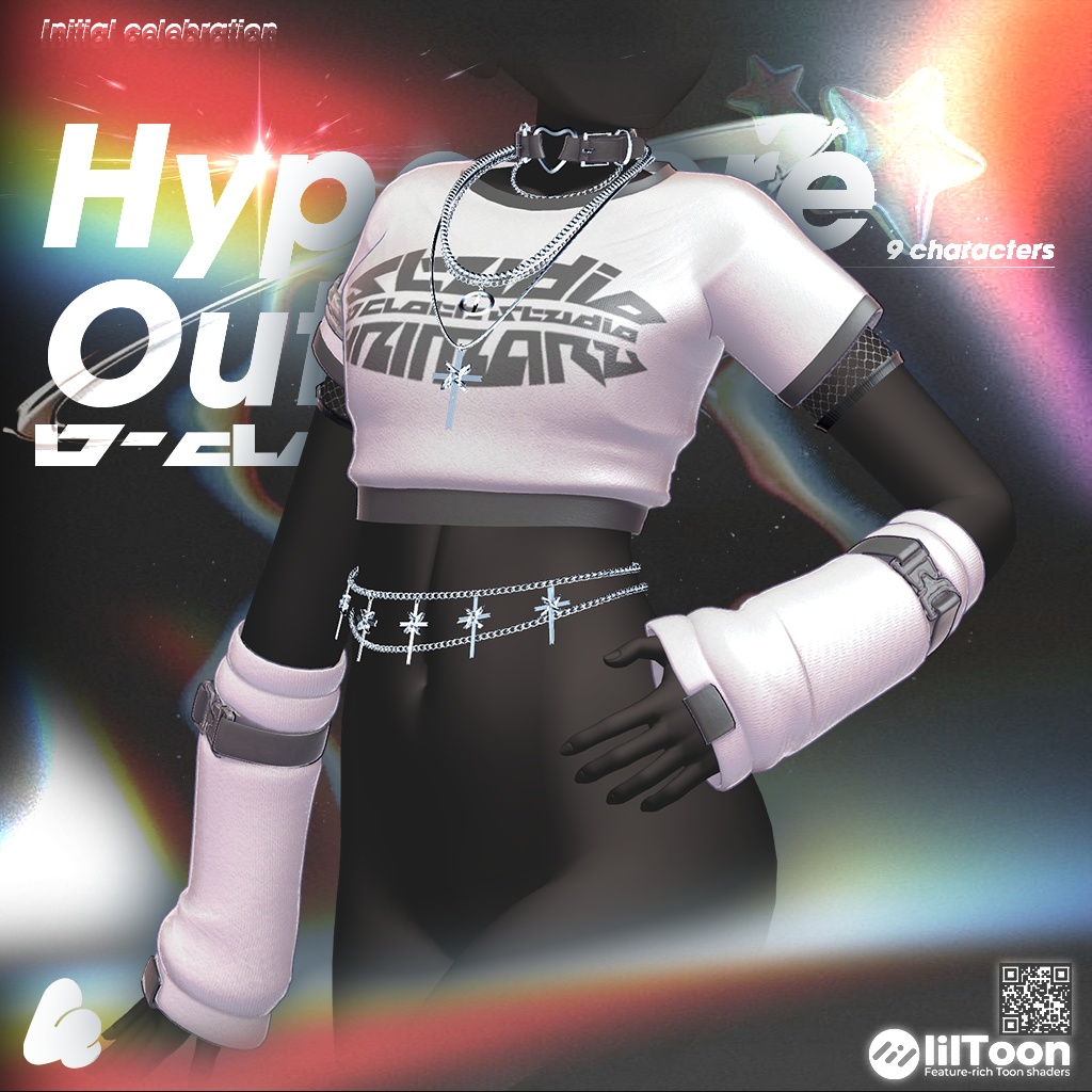 【10アバター対応】 HyperCore Outfit