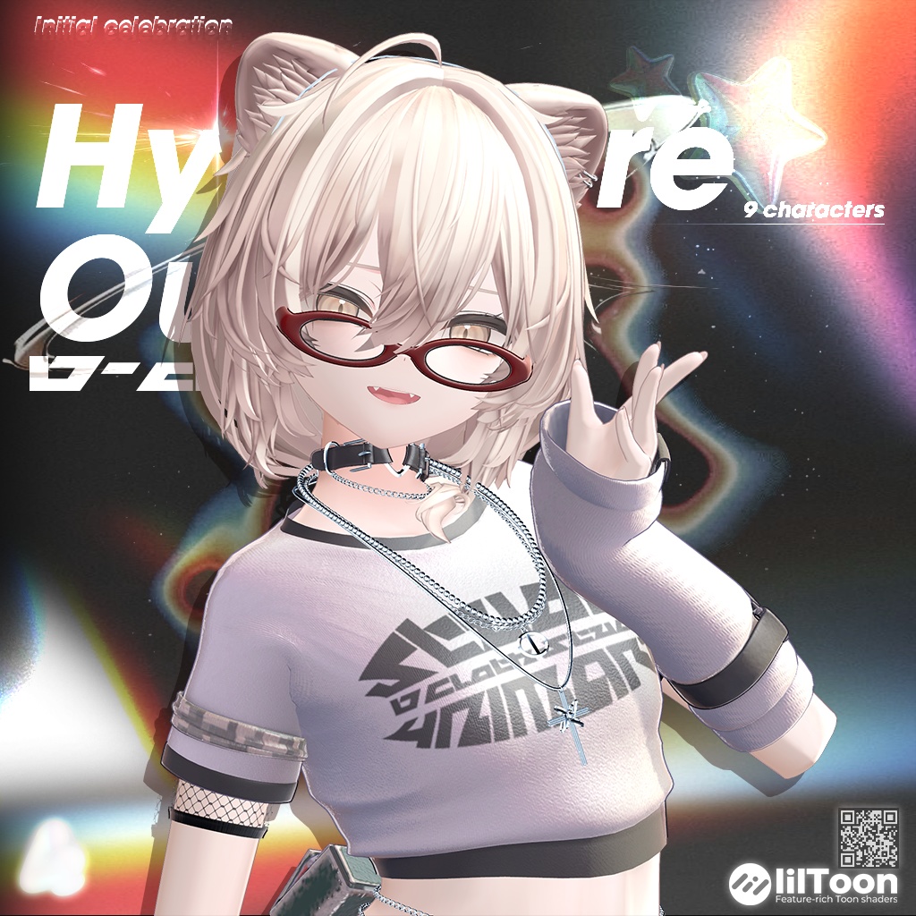 【10アバター対応】 HyperCore Outfit