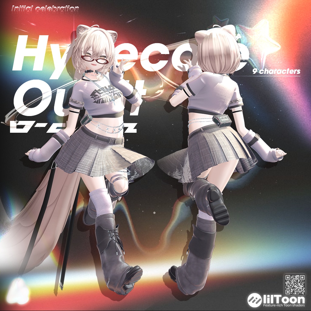【10アバター対応】 HyperCore Outfit