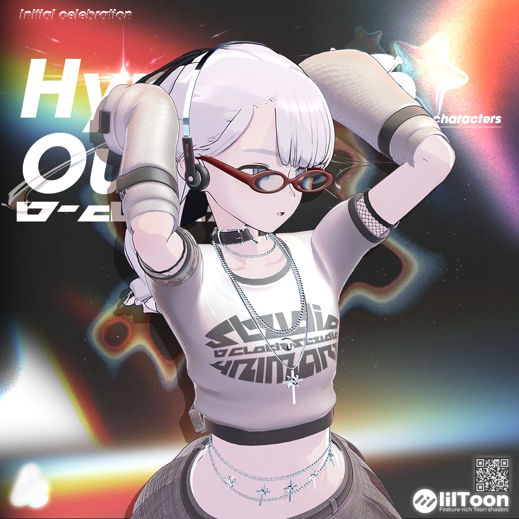 【10アバター対応】 HyperCore Outfit