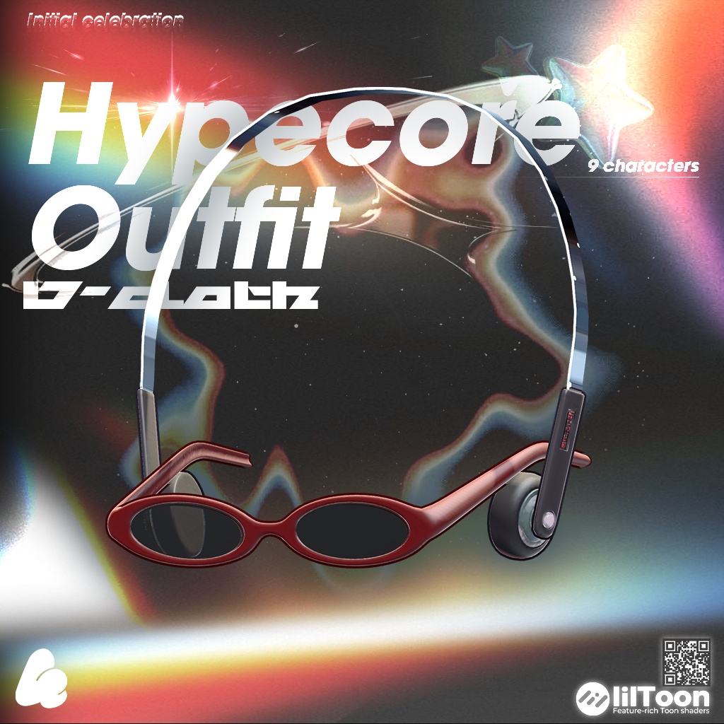 【10アバター対応】 HyperCore Outfit