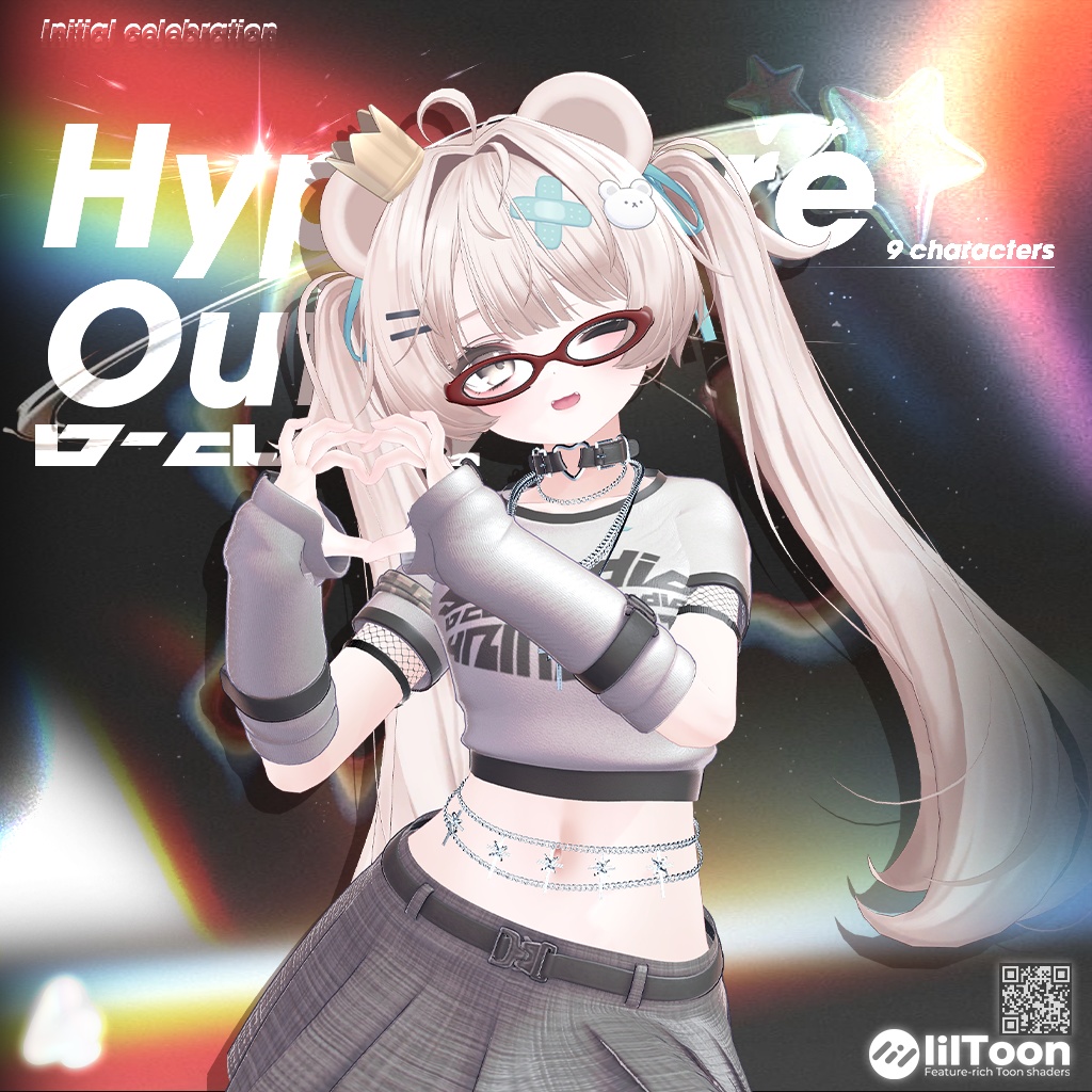 【10アバター対応】 HyperCore Outfit