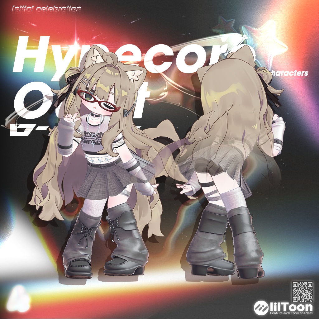 【10アバター対応】 HyperCore Outfit