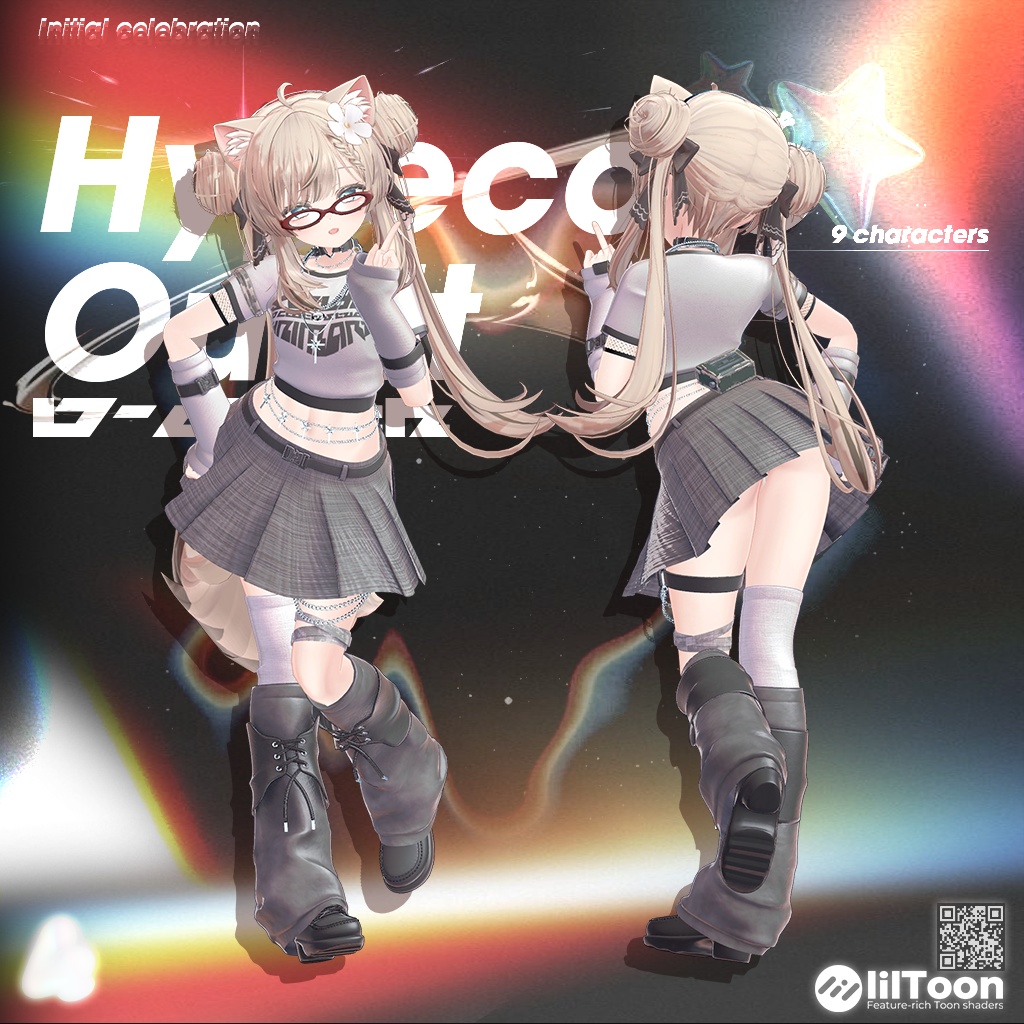 【10アバター対応】 HyperCore Outfit