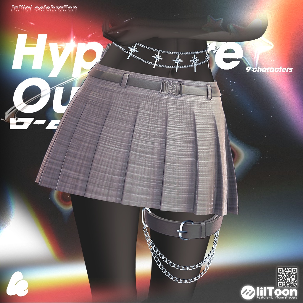【10アバター対応】 HyperCore Outfit