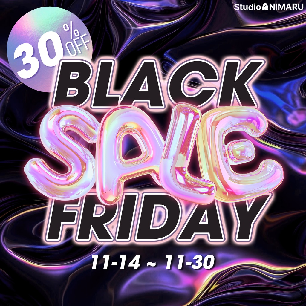 💞Studio4NIMARU BLACK FRIDAY SALE💞