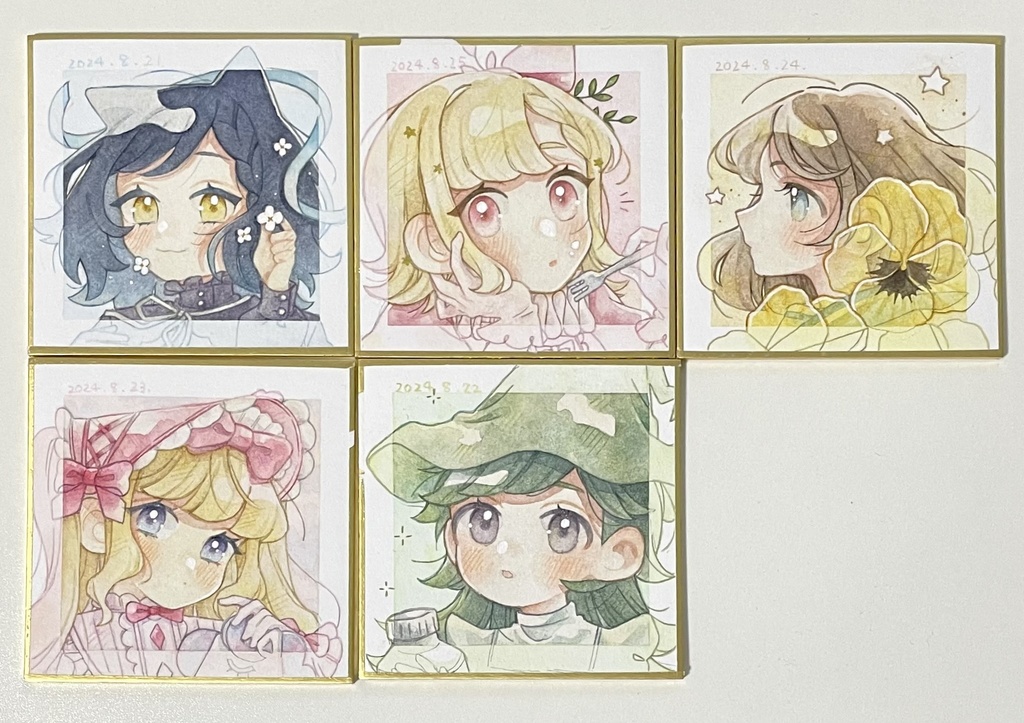 【原画】過去の作品の子を描いてみよう! 第一弾