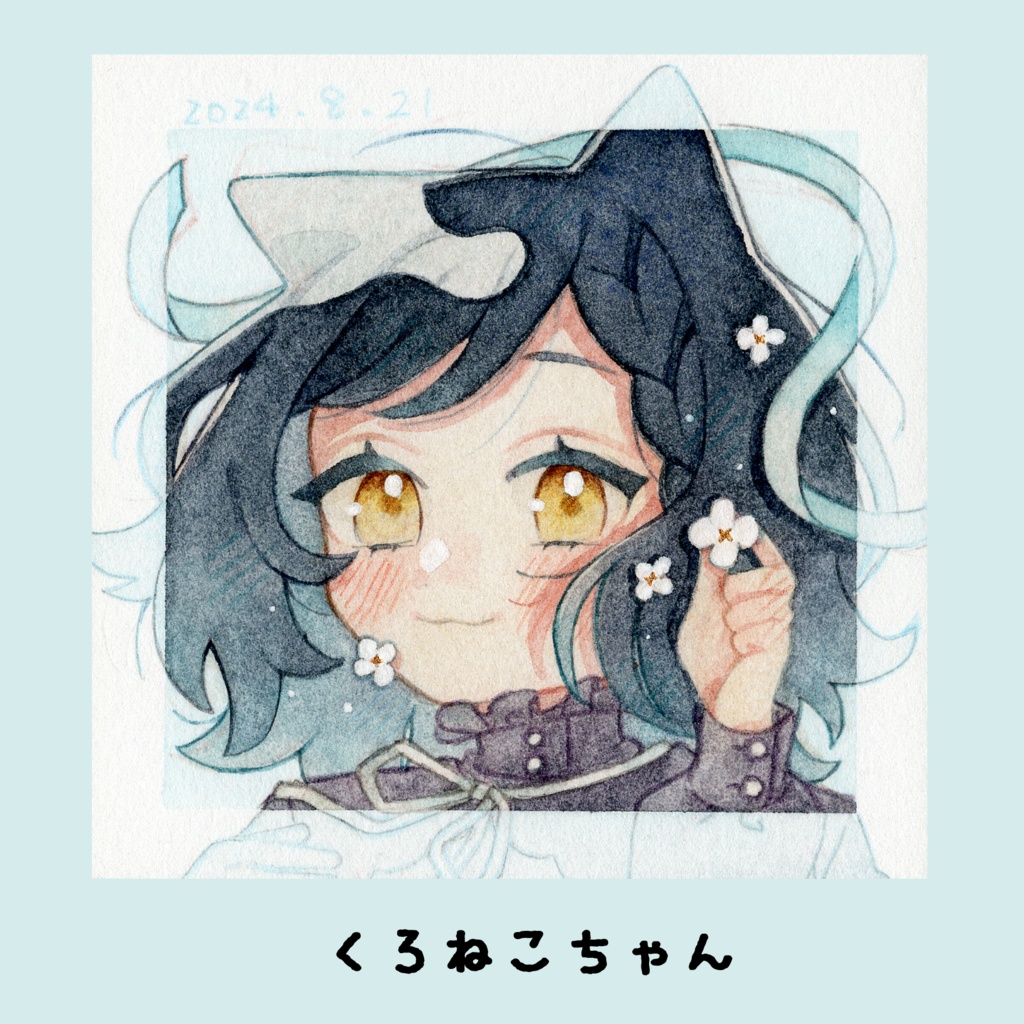 【原画】過去の作品の子を描いてみよう! 第一弾