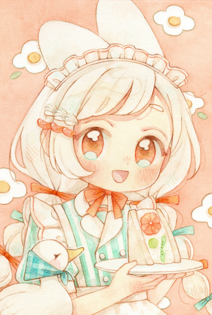 【グッズ】「けもみみべーかりー」ポストカード