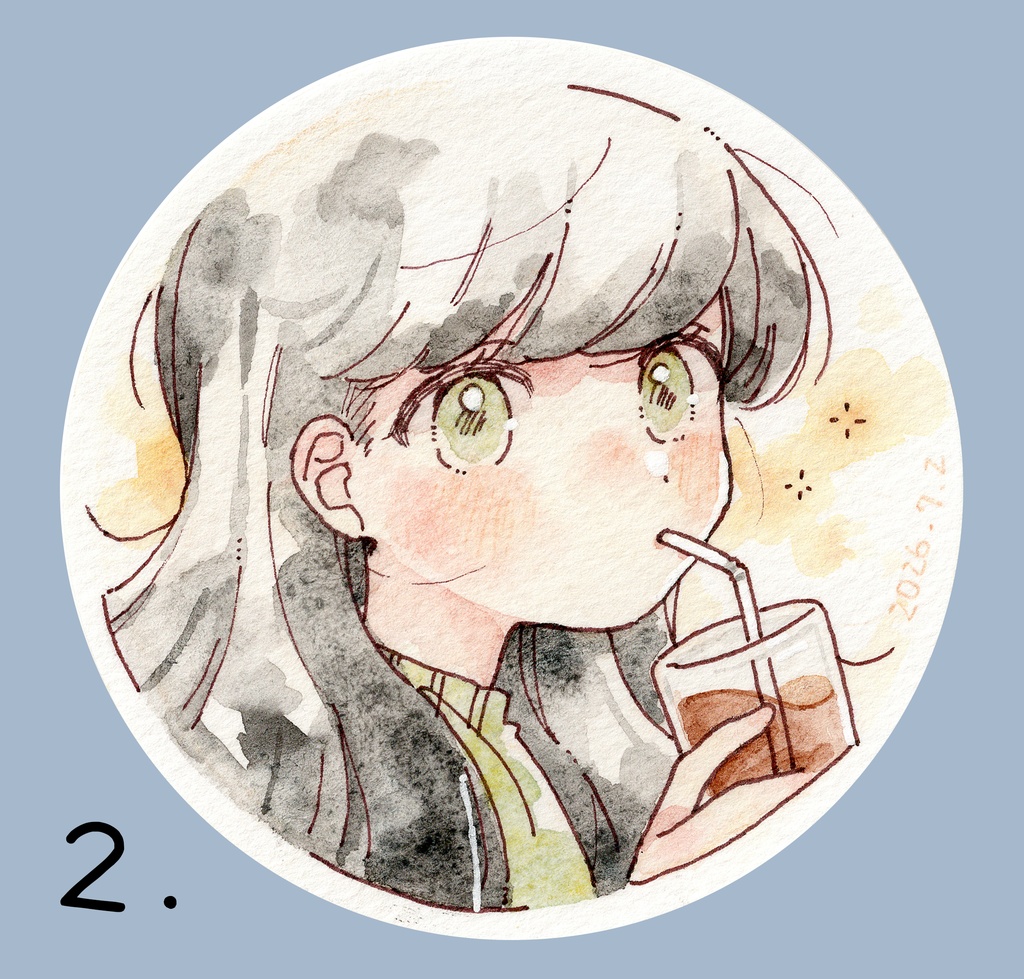 【原画】WWMホルベインチャレンジ ドローイング『7/1~7/9期間』