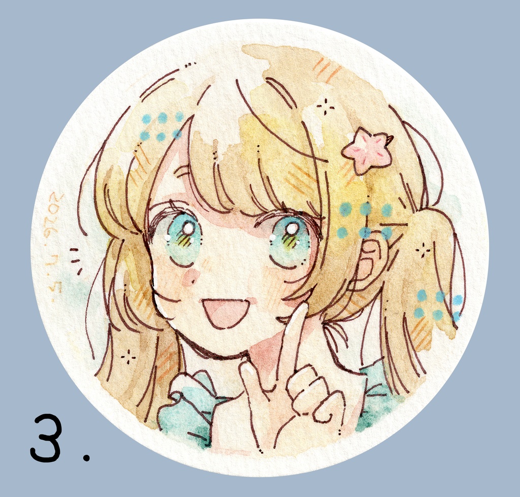 【原画】WWMホルベインチャレンジ ドローイング『7/1~7/9期間』