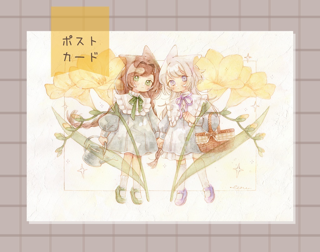 【グッズ】花暦展「Dear friend」ポストカード