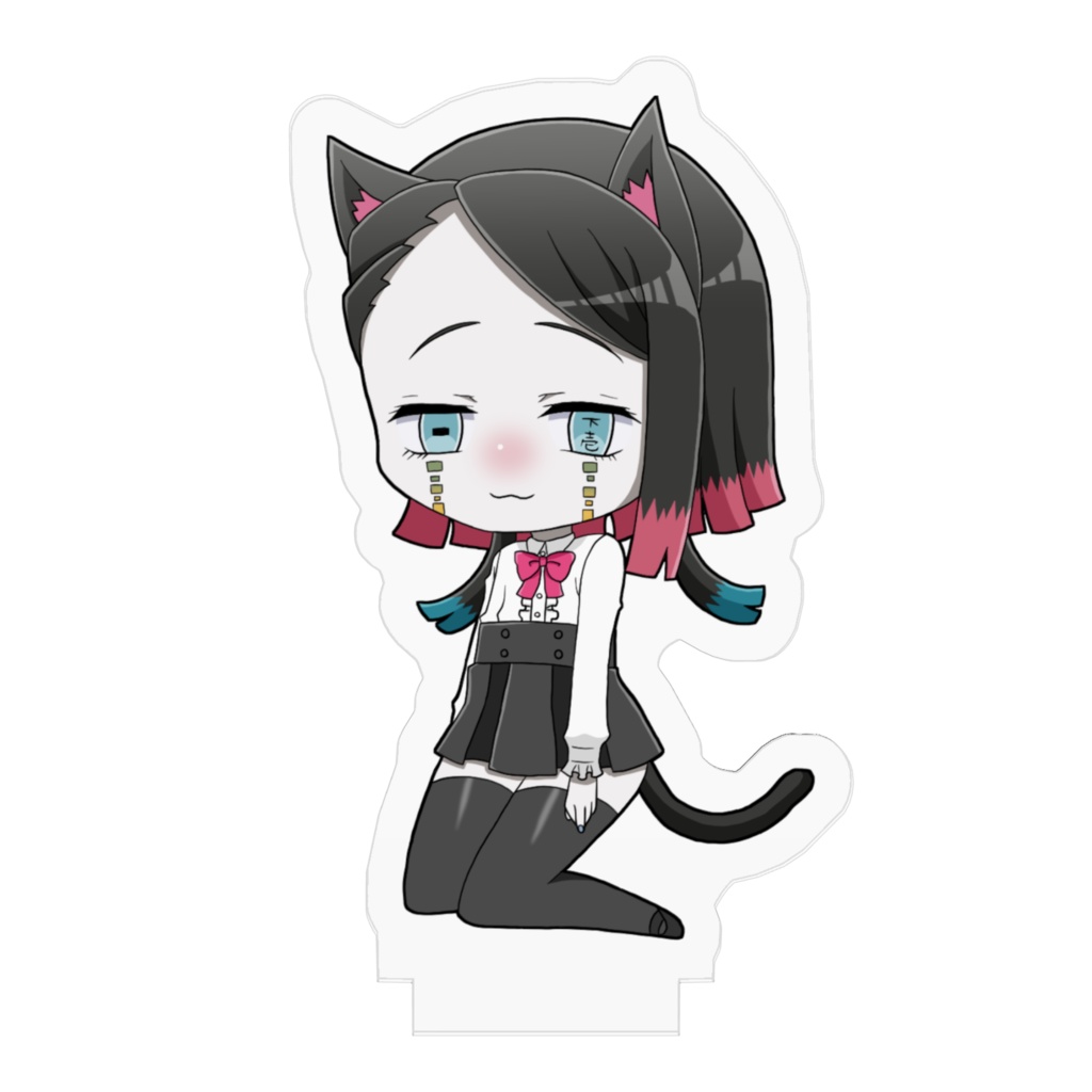 デフォルメ女装猫耳魘夢アクリルフィギュア