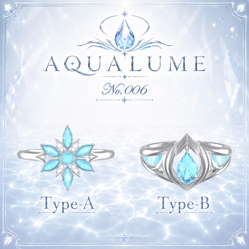 【💎三日間限定無料💎】AQUALUME💍No.006 Type-A/B MA対応33Avatar（12color×17color）