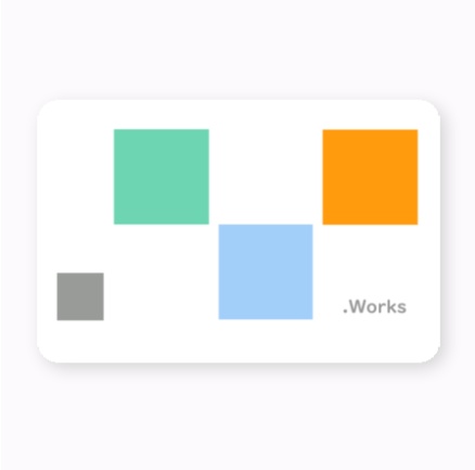 .Works オリジナルステッカー