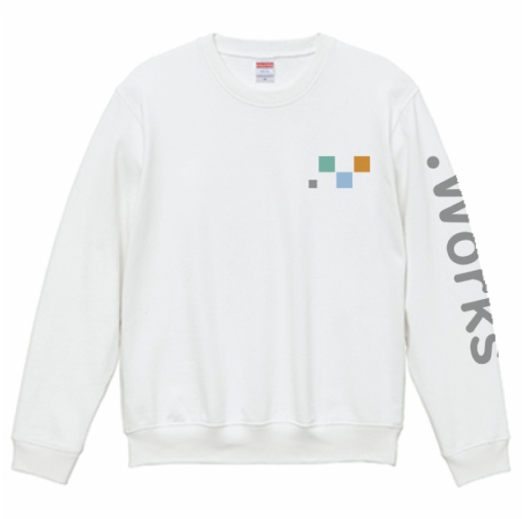 .Worksオリジナルスウェット