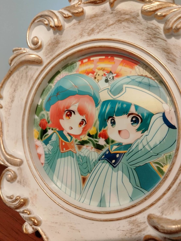 【さぼてん村イラスト展】ミニ額A
