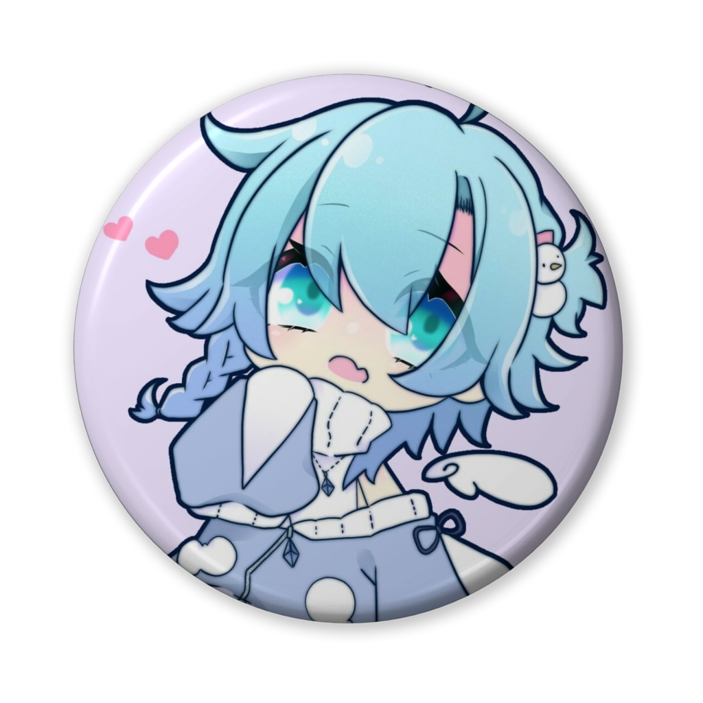 乙羽ゆき　かわかわ缶バッジ(56mm)