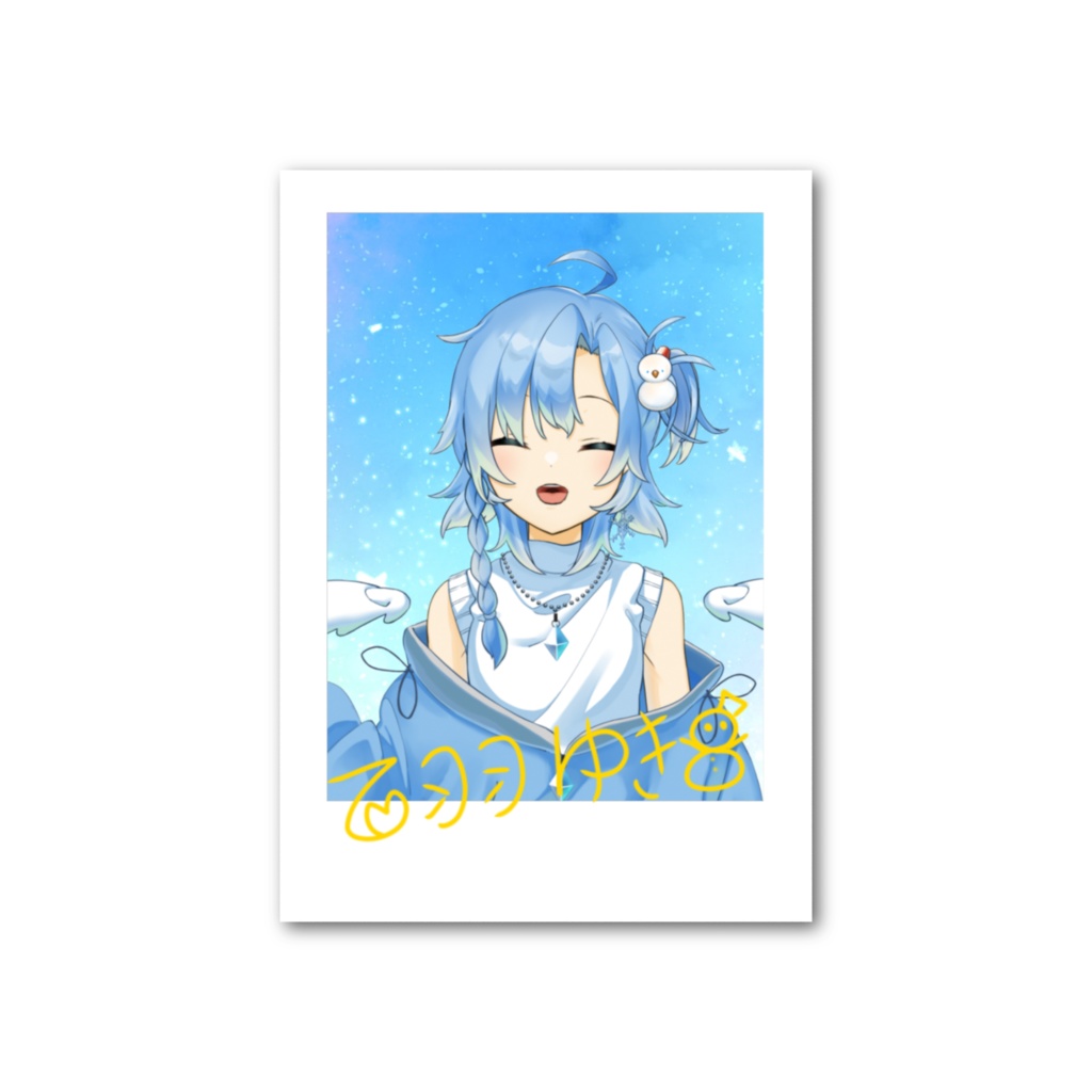 ゆきちゃんチェキ風カード