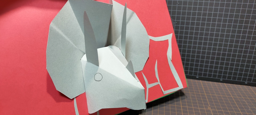 【無料DL有】 ペパクラ型紙 飛び出す恐竜絵本ワークショップ 型紙