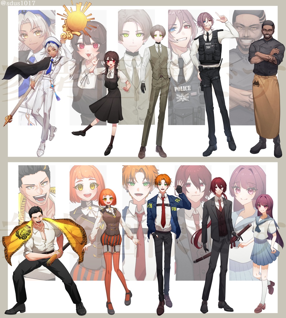 【ラフ無しプラン】立ち絵/イラスト有償依頼・コミッション