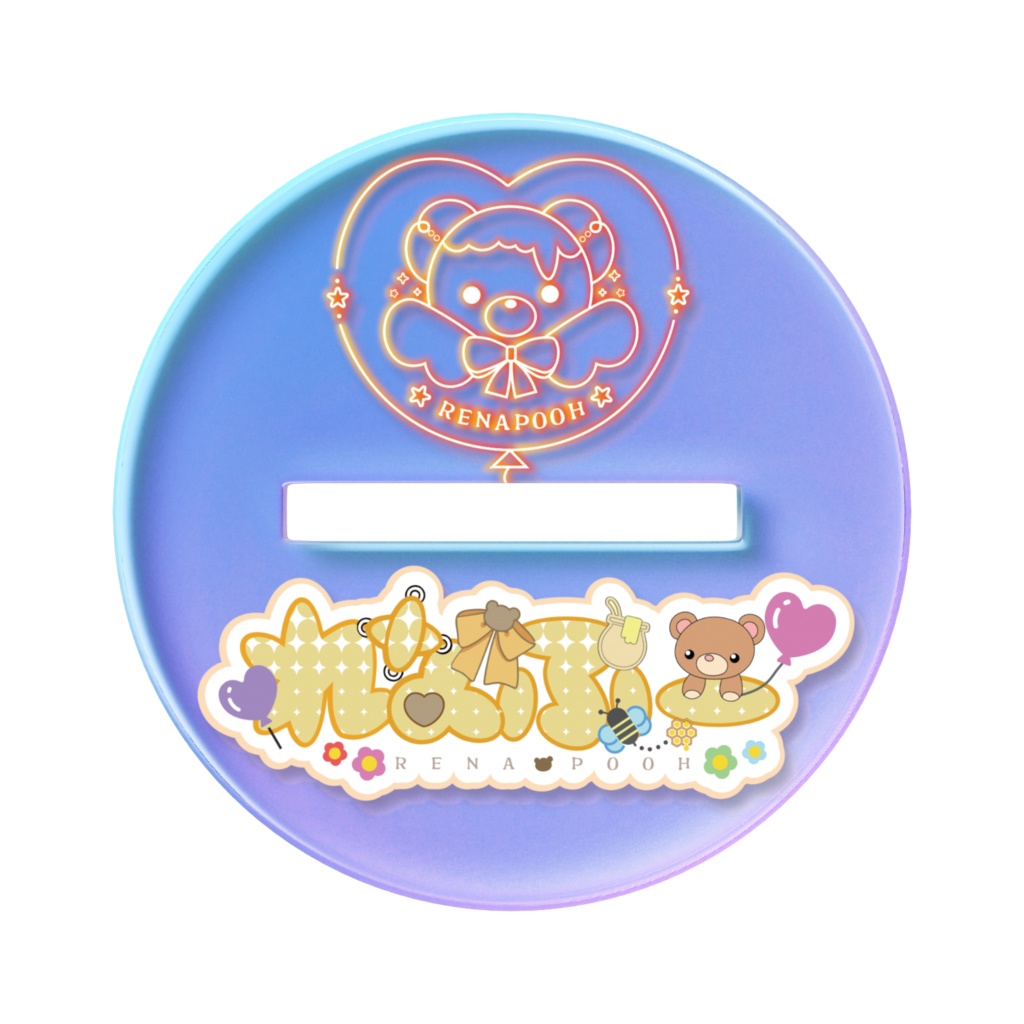 れなぷー アクリルスタンド オーロラver.