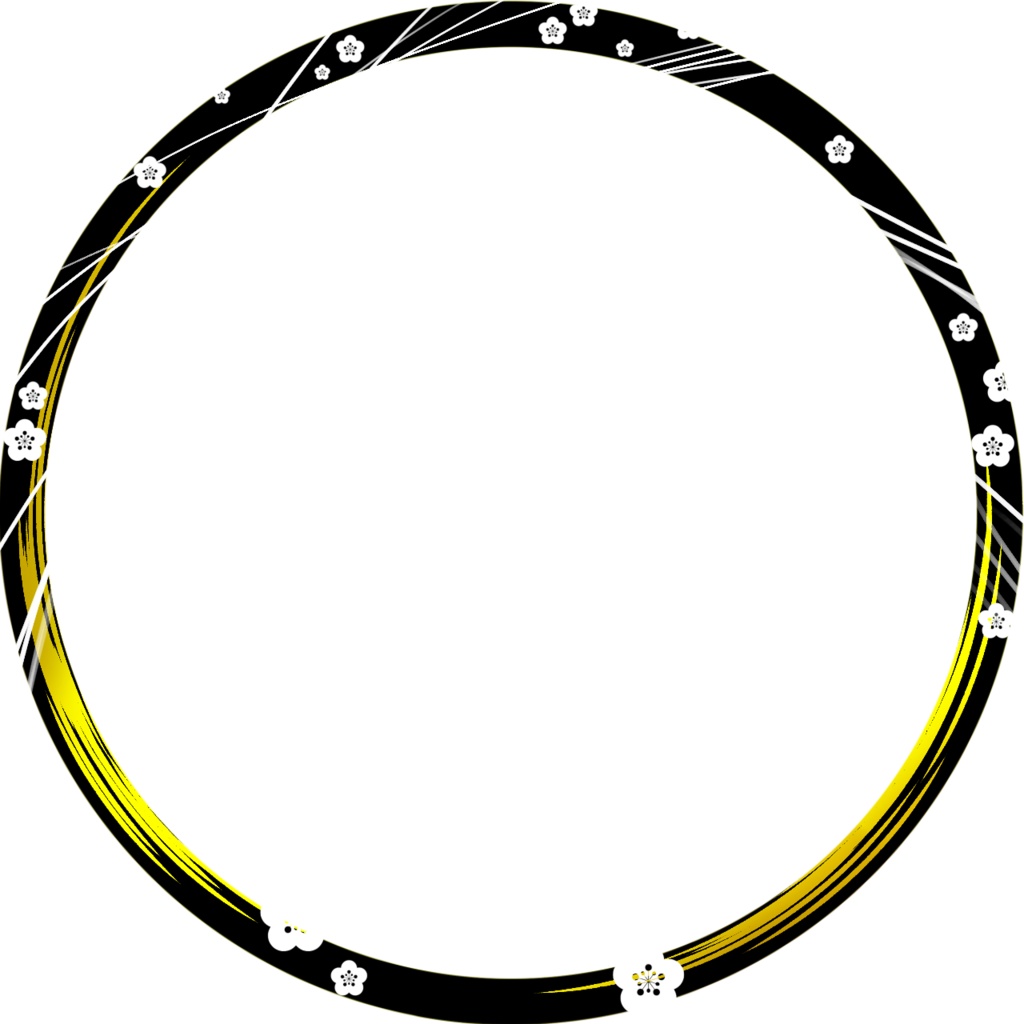 アイコンリング（梅黒）