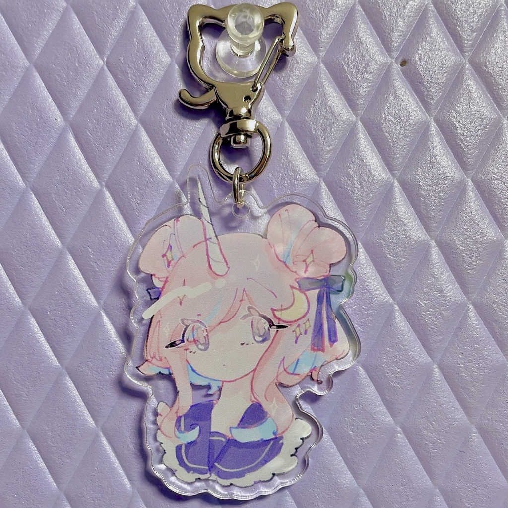 ユニコーンちゃんアクリルキーホルダー