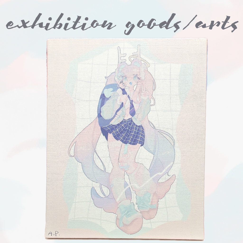 『#』な展示会 🤍 キャンパスプリント