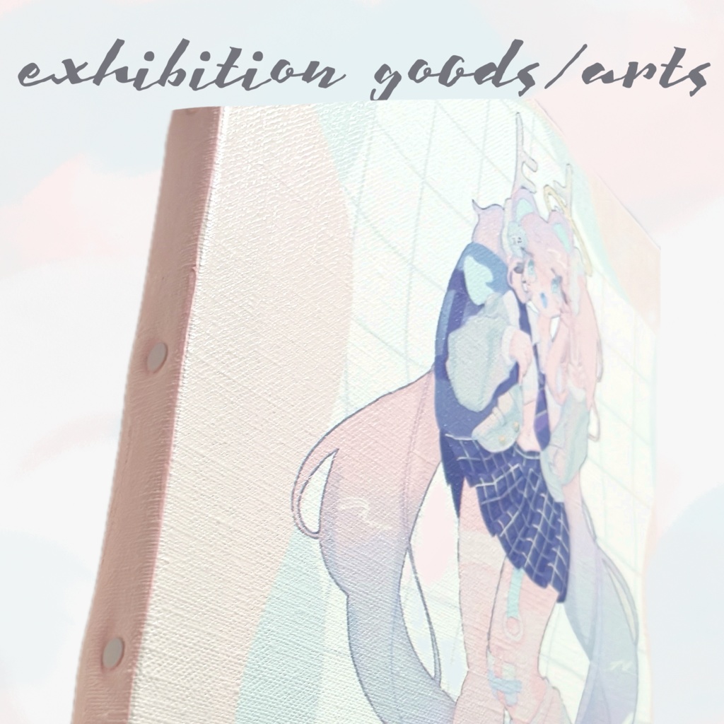 『#』な展示会 🤍 キャンパスプリント