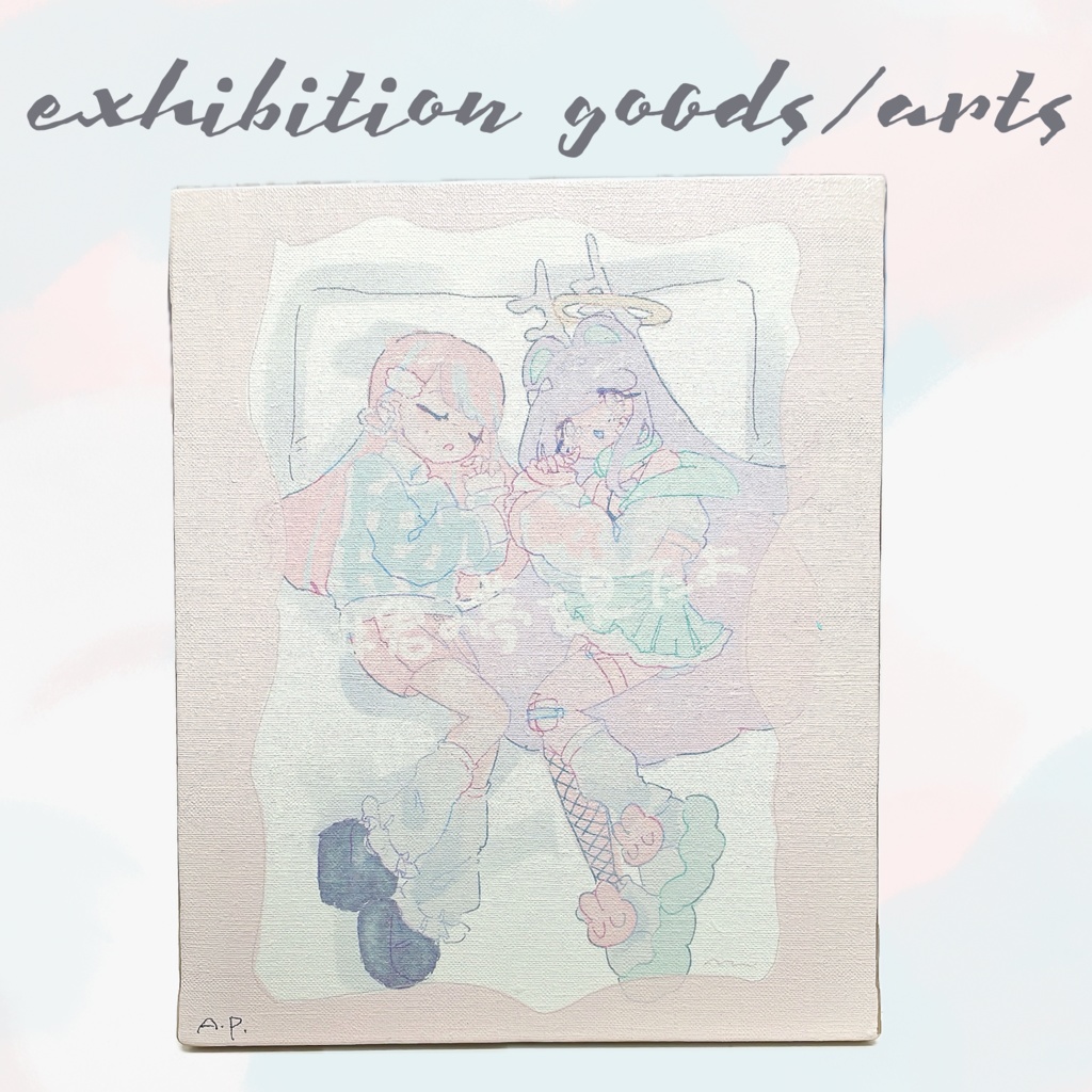 『#』な展示会 🤍 キャンバスプリント