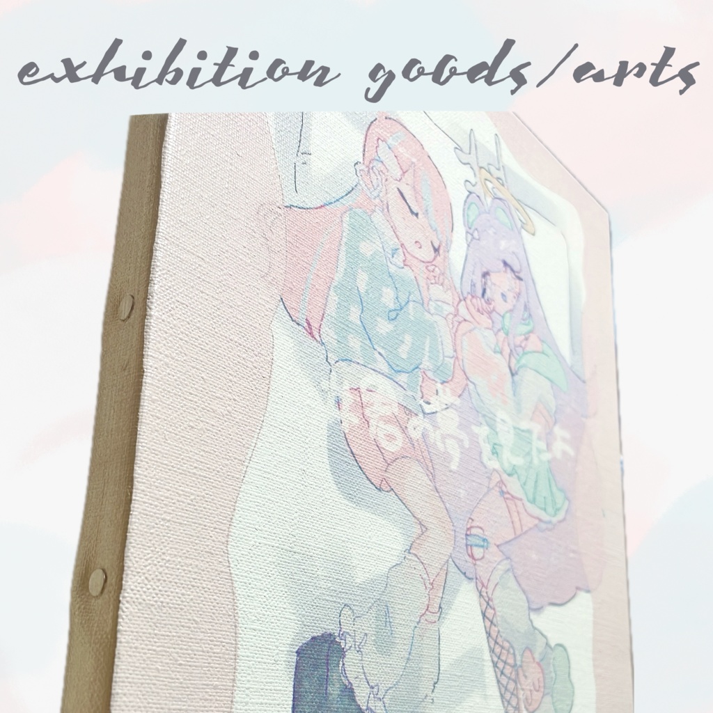 『#』な展示会 🤍 キャンバスプリント