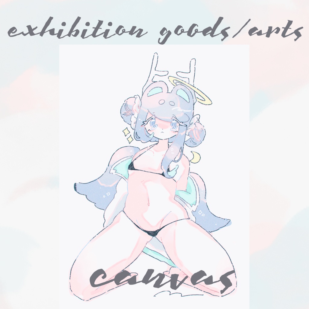 『#』な展示会 🤍 キャンバスプリント
