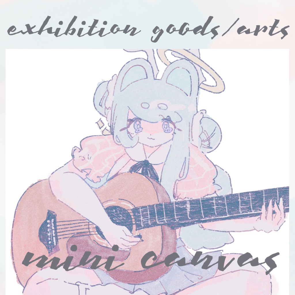 『#』な展示会 🤍 ミニキャンバス２種
