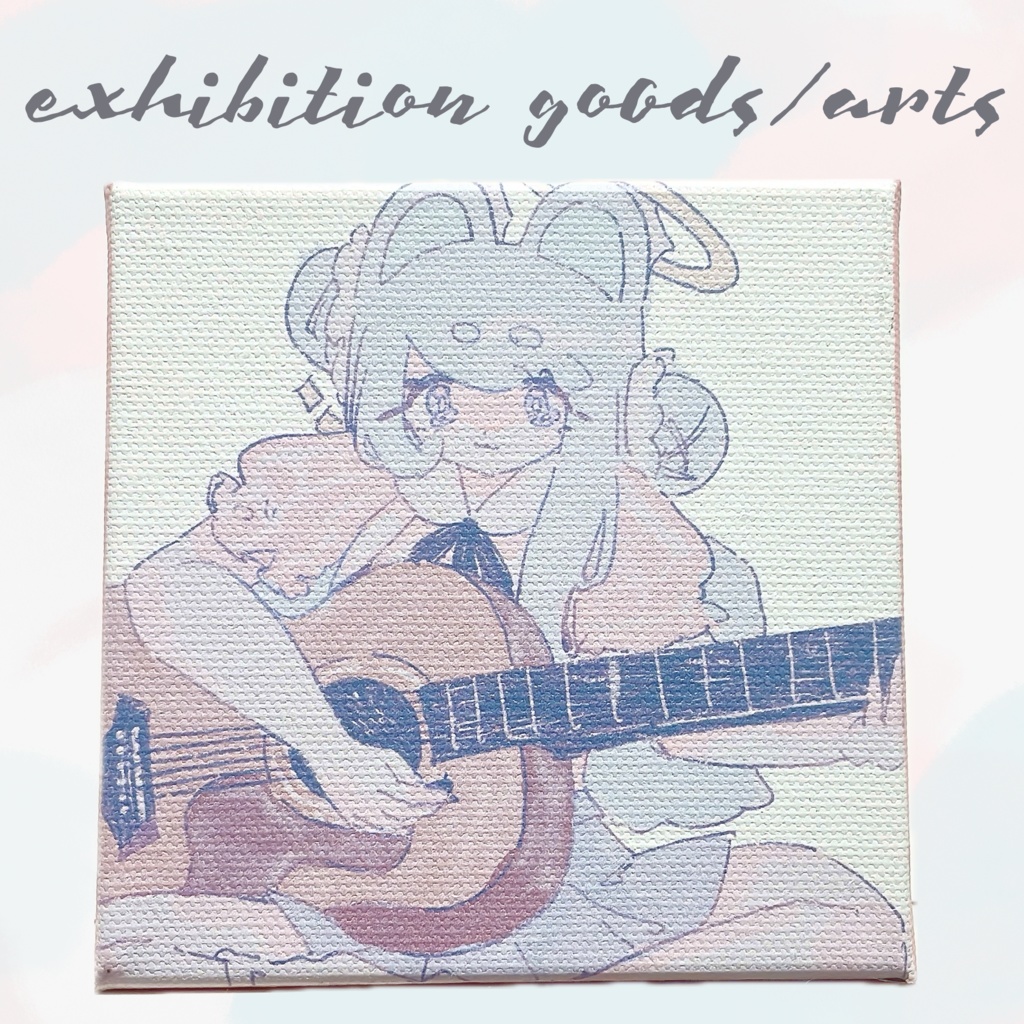 『#』な展示会 🤍 ミニキャンバス2種